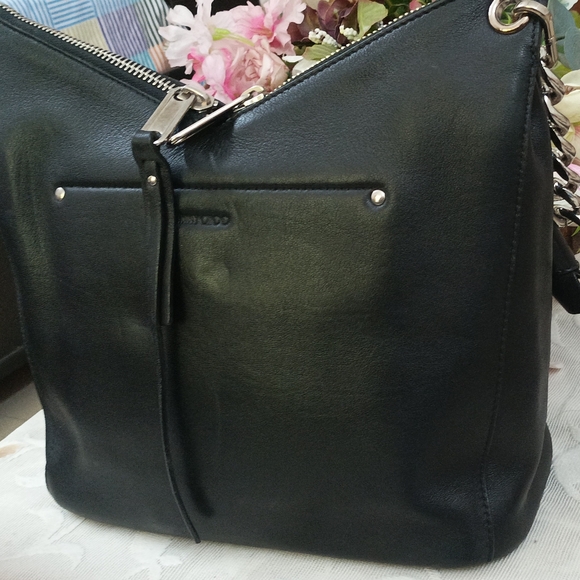 Authentic Jimmy Choo Raven Bag Black Nappa Leather - Picture 6 of 15